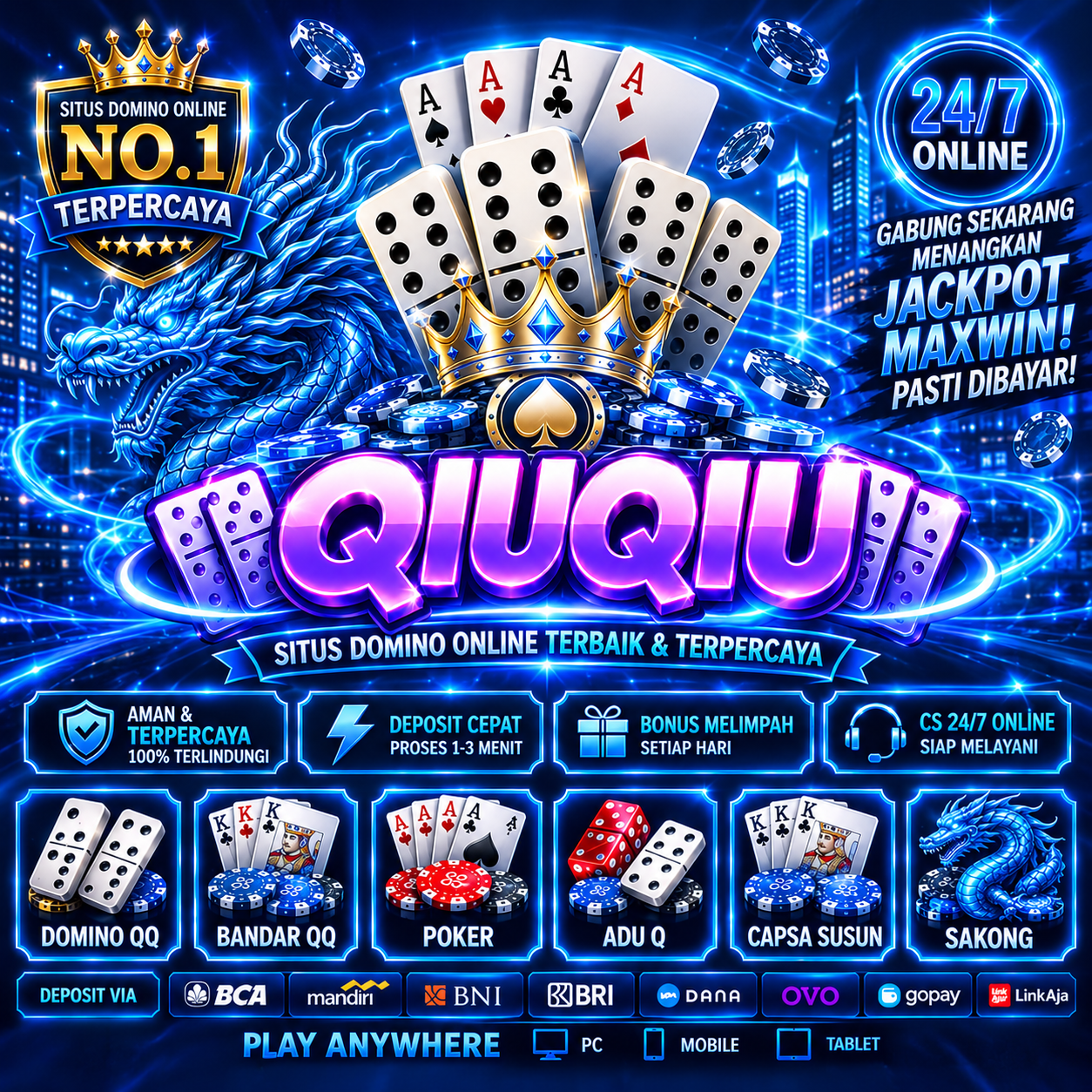 Situs Domino Qiu Qiu Online Main Poker 99 Aktif Setiap Hari